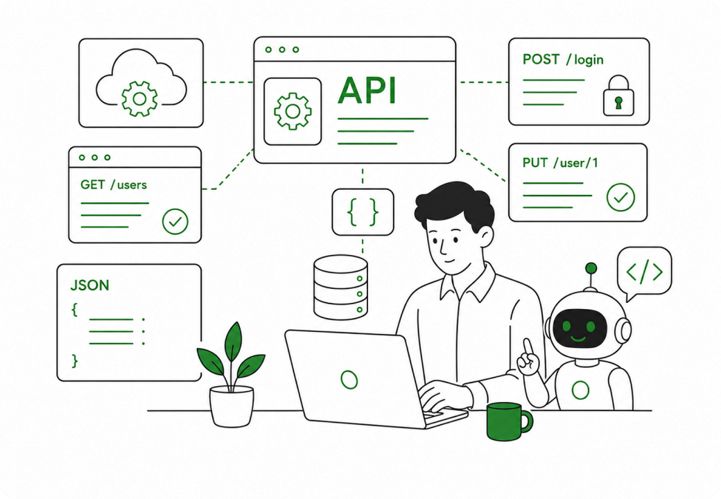 Аналитик работает с API и интеграциями